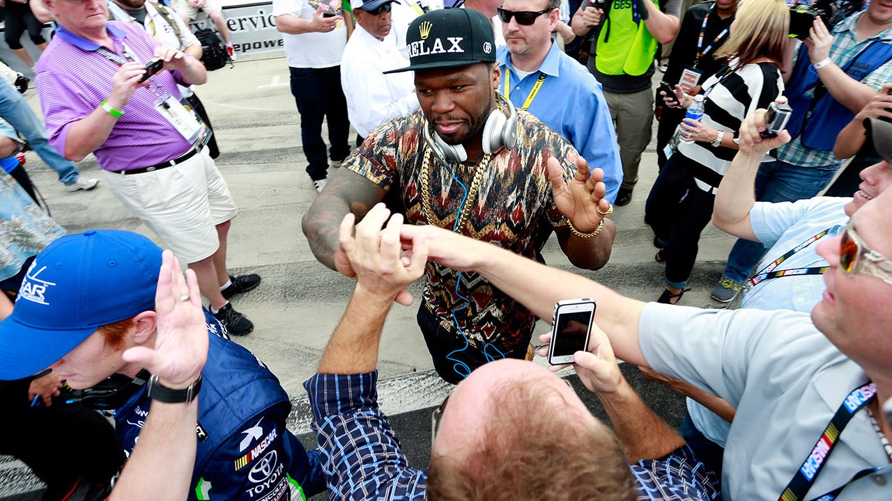 Is 50 Cent the next brand ambassador for NASCAR?